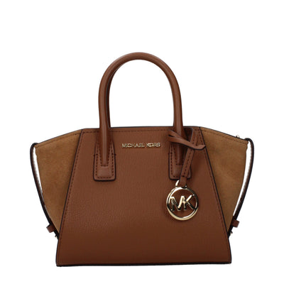 Geantă de mână Michael Kors din piele maro