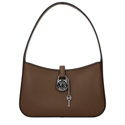 Geantă Michael Kors din piele maro