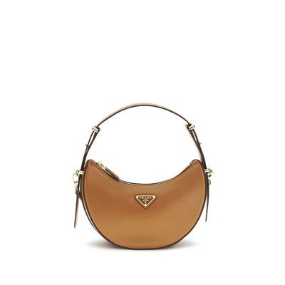 Prada Beige Calf Leather Shoulder Bag