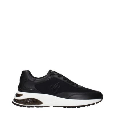 Jimmy Choo Adidași Negri din Material Textil