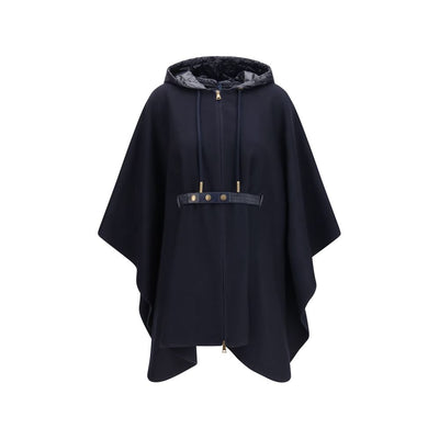 Moncler Capă Albastră din Lână