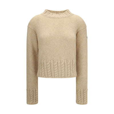Moncler Beige Alpaca Sweatshirt