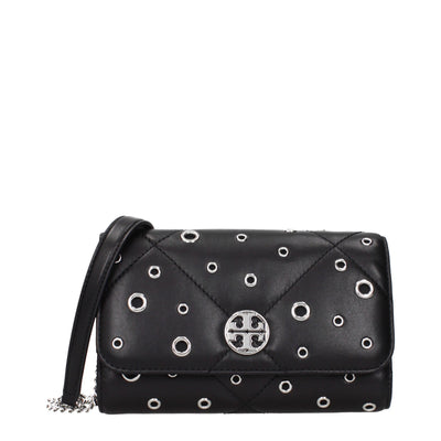 Tory Burch Clutch Negru din Piele