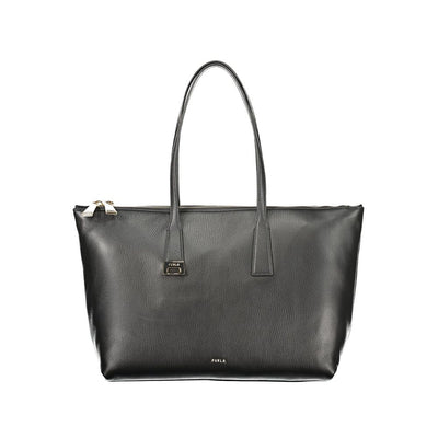 Furla Geantă Neagră din Piele