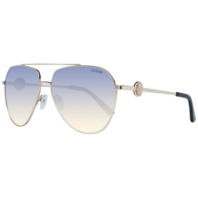 Guess Ochelari de Soare Aurii din Metal