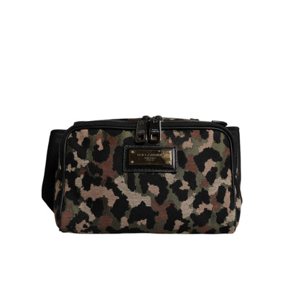 Marsupiu Dolce & Gabbana cu siglă DG Leopard Multicolor
