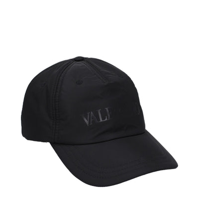 Valentino Garavani Black Cap (Baseball Hat)