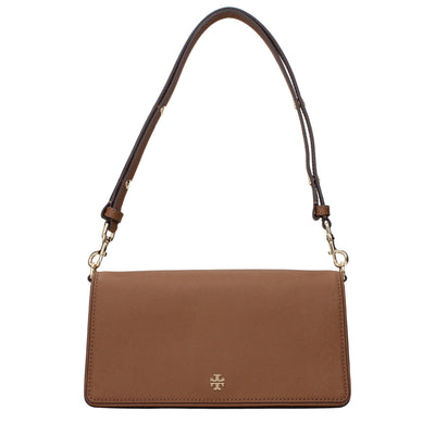 Geantă de umăr Tory Burch din piele maro