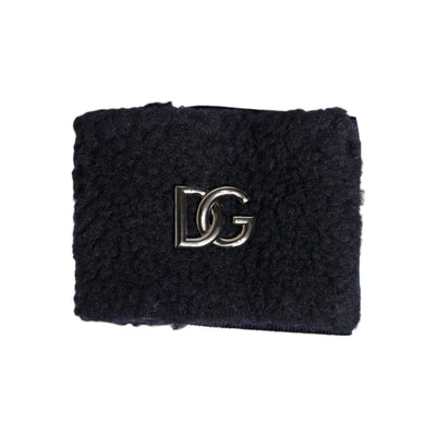 Dolce & Gabbana Black Logo Wristband