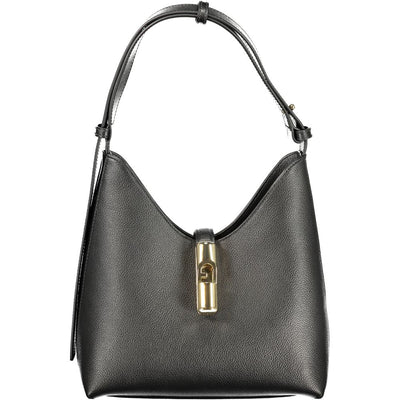 Furla Black Leather Woman Bag