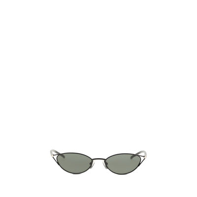 Ochelari de soare negri Alexander McQueen