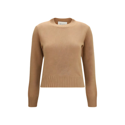 Ami Paris Brown Wool Sweatshirt