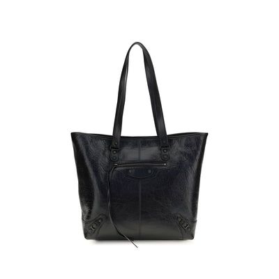 Geantă de umăr Balenciaga neagră din piele