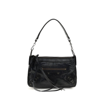 Geantă de umăr Balenciaga din piele neagră