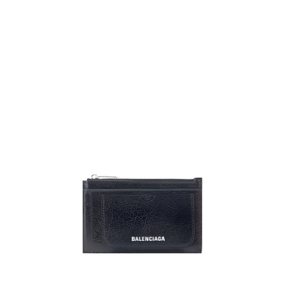 Portofel Balenciaga negru din piele