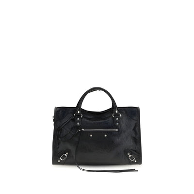 Balenciaga Black Lambskin Shoulder Bag