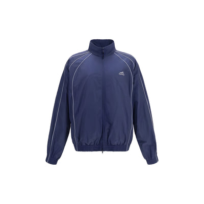 Balenciaga Blue Cotton Shell Jacket