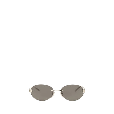 Ochelari de soare argintii Balenciaga