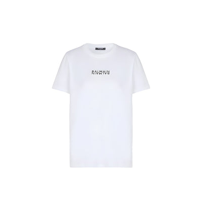 Tricou Balmain alb din bumbac