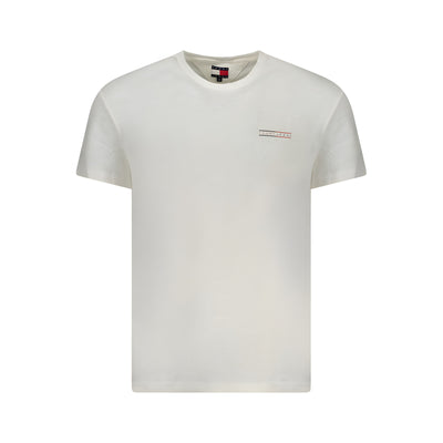 Cămașă Tommy Hilfiger albă din bumbac