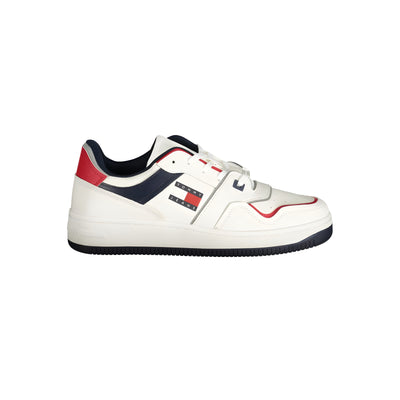 Adidași albi Tommy Hilfiger