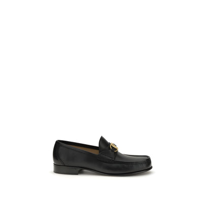 Valentino Garavani Black Slip-On Loafers