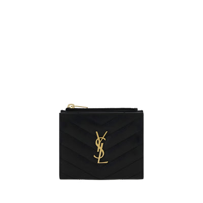 Portofel negru Saint Laurent