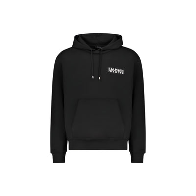 Hanorac Balmain negru din bumbac