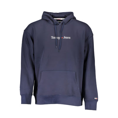 Tommy Hilfiger Blue Cotton Hoodie