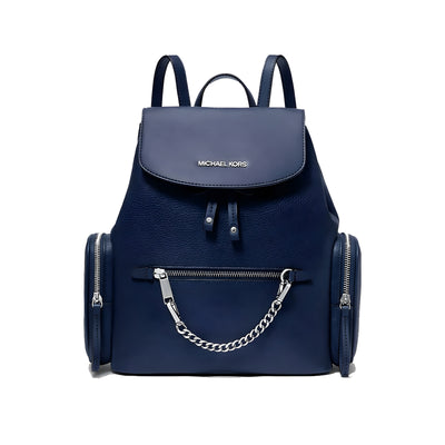 Rucsac din blană albastră Michael Kors