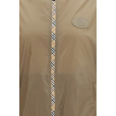 Jachetă shell Burberry maro