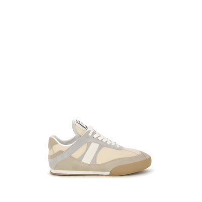 Adidași sport Chloé Gray din piele de vițel