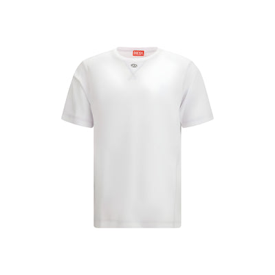 Tricou negru de bumbac Diesel