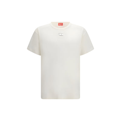 Tricou Diesel alb, din bumbac