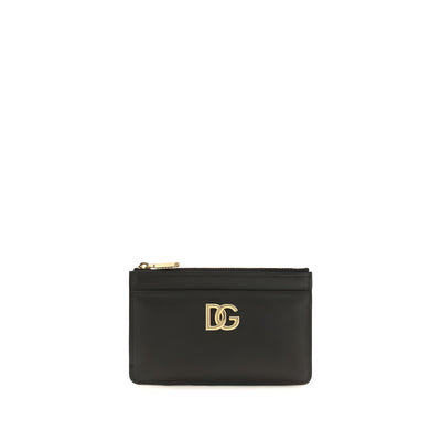 Dolce & Gabbana Suport pentru carduri cu monede negru