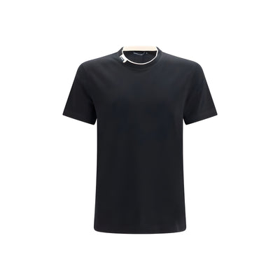 Tricou Dolce & Gabbana negru din bumbac