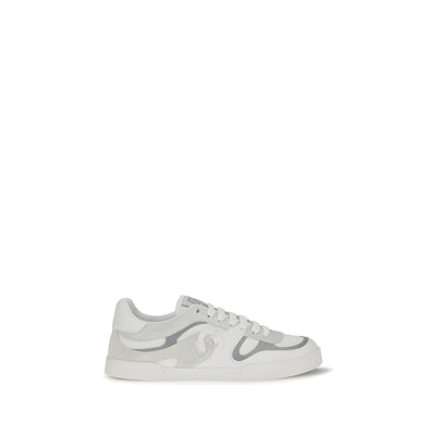 Sneakers Dolce & Gabbana albi din piele de vițel