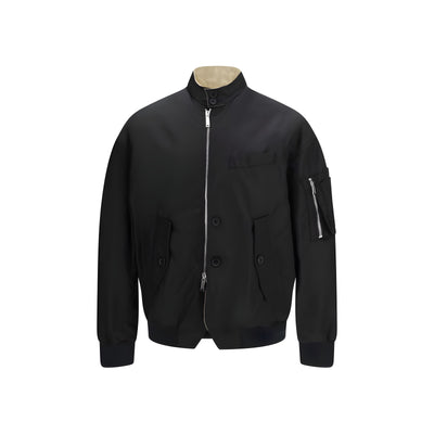 Dsquared² Black Bomber Jacket