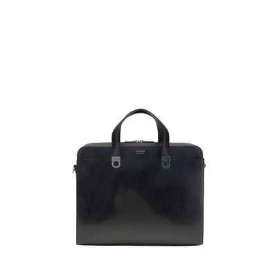 Ferragamo Black Briefcase