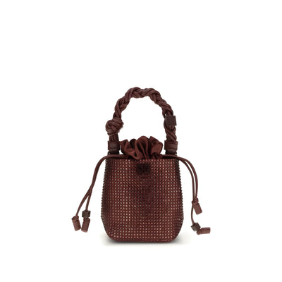 Ganni Bordeaux Handbag