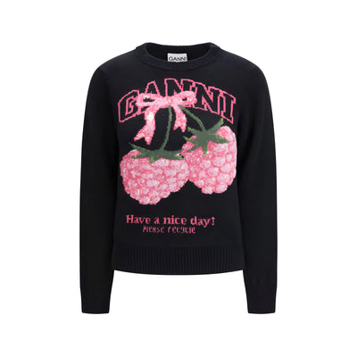 Ganni Gray Sweatshirt