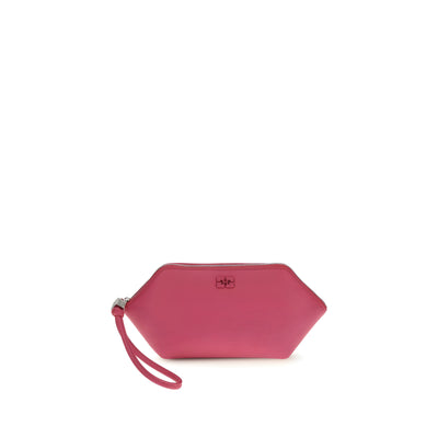 Ganni Multicolor Clutch Bag