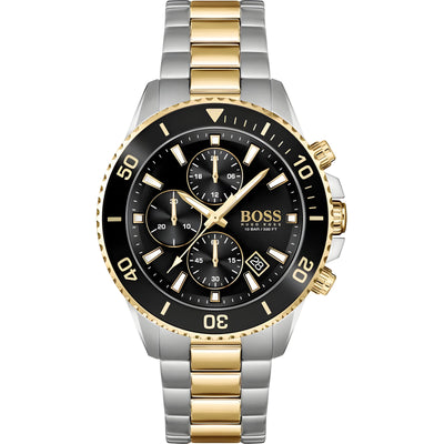 Ceas sport Hugo Boss gri din oțel inoxidabil