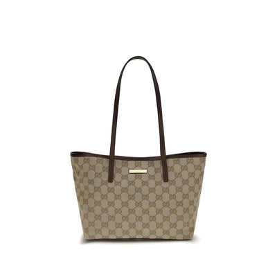 Gucci Beige Fabric Handbag