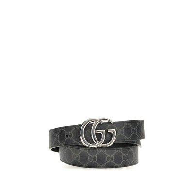 Gucci Black Calf Leather Regular Belt