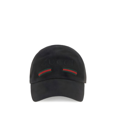 Sapcă Gucci neagră din bumbac