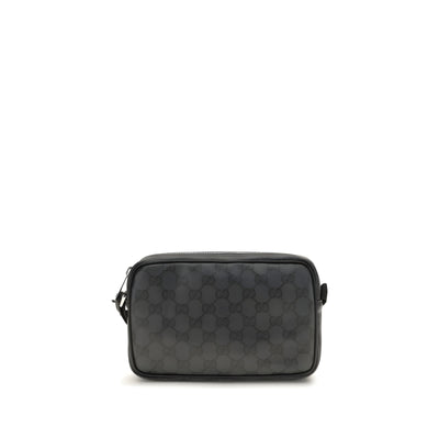 Gucci Black Fabric Shoulder Bag
