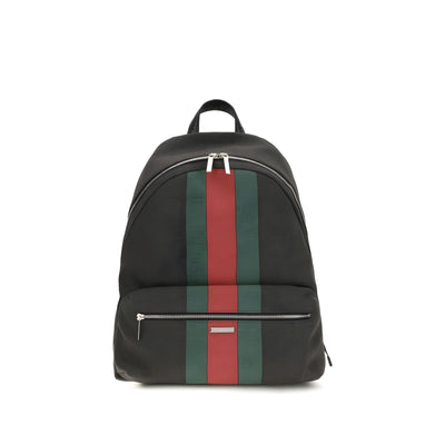 Geantă de umăr Gucci neagră din material textil