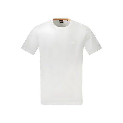 Tricou Hugo Boss alb din bumbac