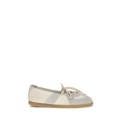 Balerini Maison Margiela bej din piele